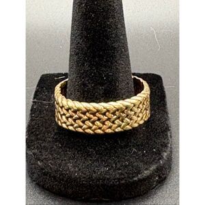 Men’s Brass Ring, NEW, size 13.5, Handmade